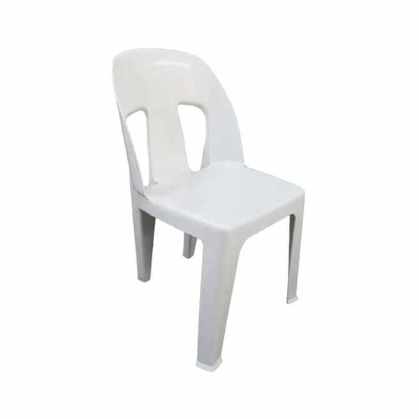 White Plastic Party Chair