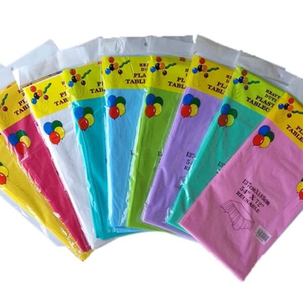 Plastic Table Cloth 137x183cm