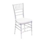 Clear Tiffany Chair with Cushion