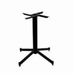 Black Cafe Table Base