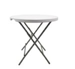 Plastic Round Cafe Table 80cm