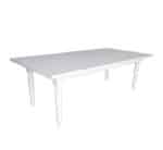 White Rectangular Wooden Table 2.4m
