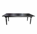 Black Wooden Dining Table