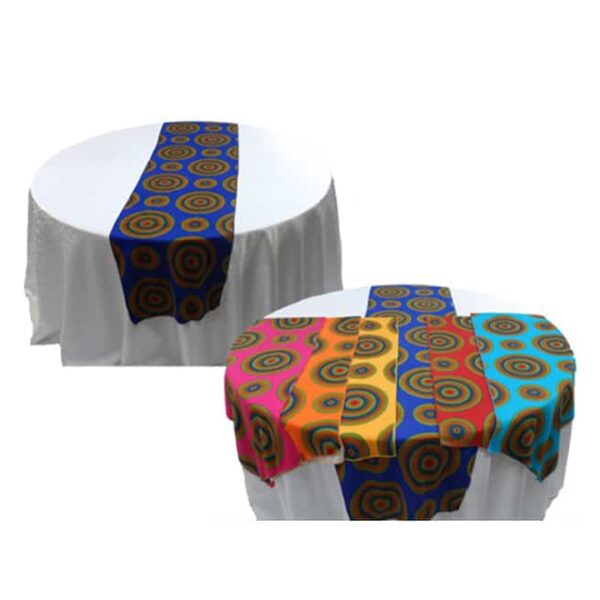 Traditional Print Table Runner