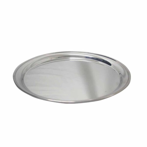 Bar Butler Round Serving Tray S/Steel