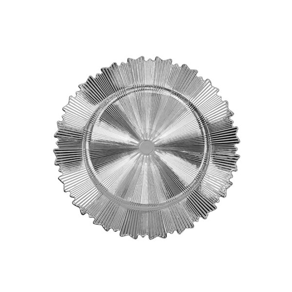 Shiny Plastic Underplate Firework Pattern