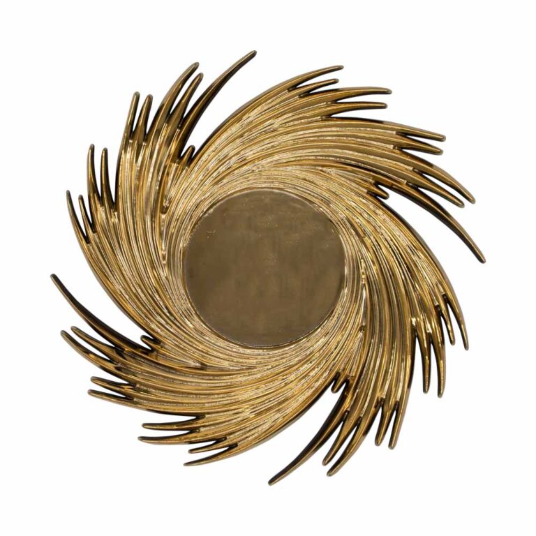 Swirl Design Gold Underplate