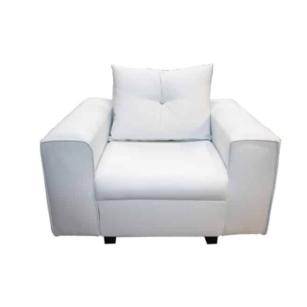 Wedding Couch 1 Seater Nepal White