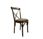 Crossback Metal Chair
