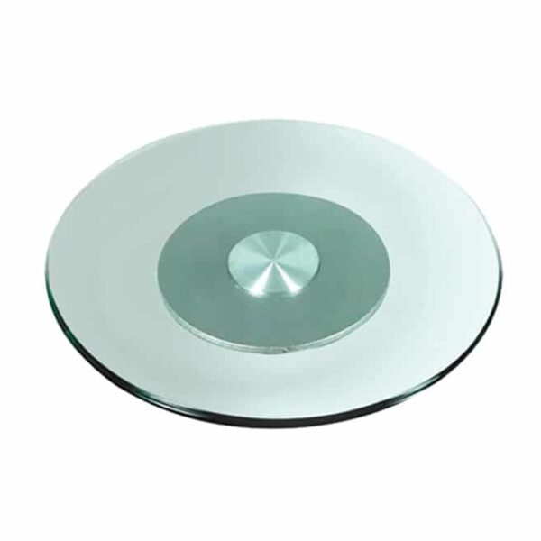 Lazy suzan turntable silver