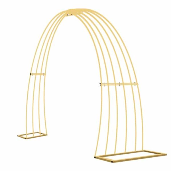 Gold Balloon/Flower Arch