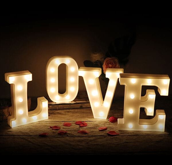 LED Love Letters