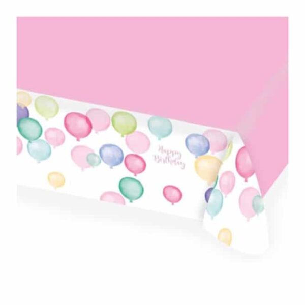 Pastel Plastic Table Cloth