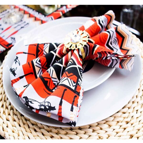 African Print Napkin
