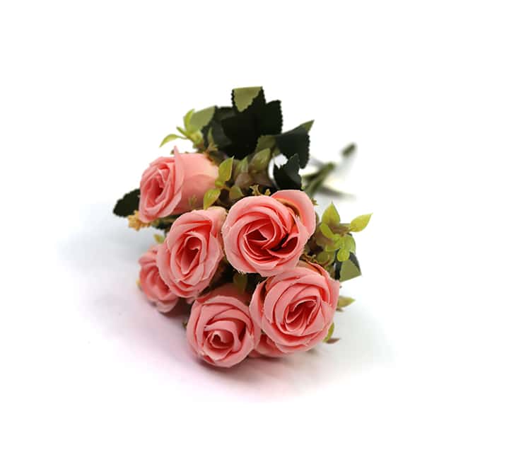Artificial Rose Bunch Pink