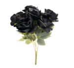 Black Artificial Roses