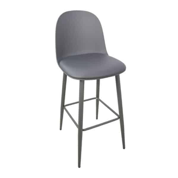 Alice Bar Chair Grey