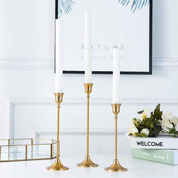 Gold Candle Stand
