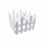 2pc White Picket Fence