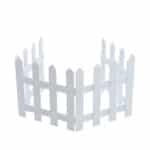 2pc White Picket Fence