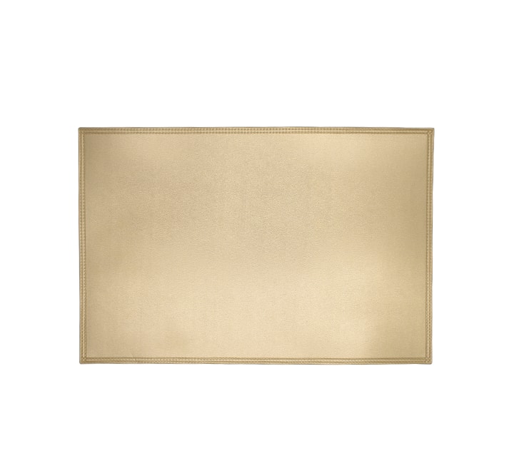 Rectangle Table Mat Gold