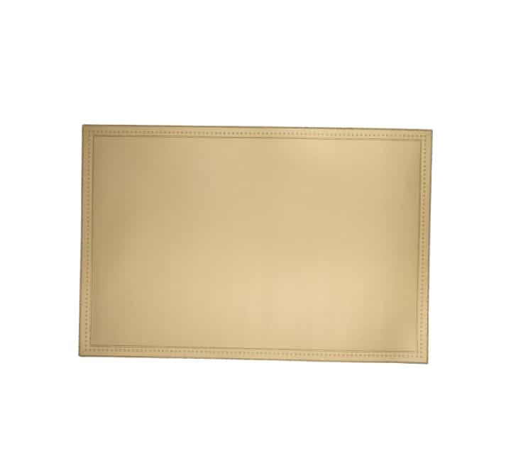 Rectangle Table Mat Gold