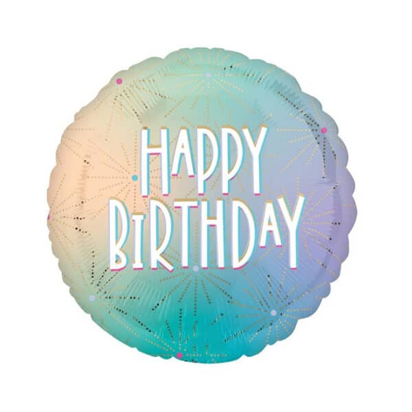 Pastel Dream Birthday Balloon 18"