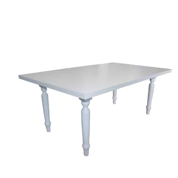 Kids Wooden Table White