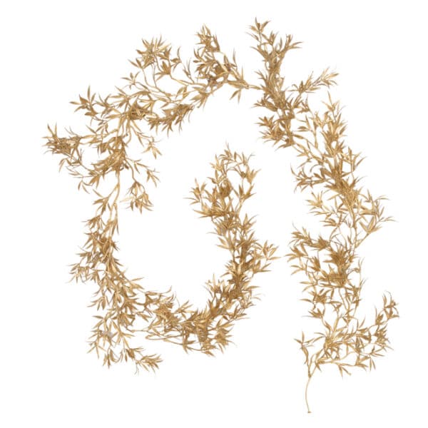 Artificial Bamboo Leaves Gold