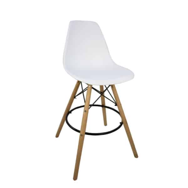 Replica Eames Bar Chair White