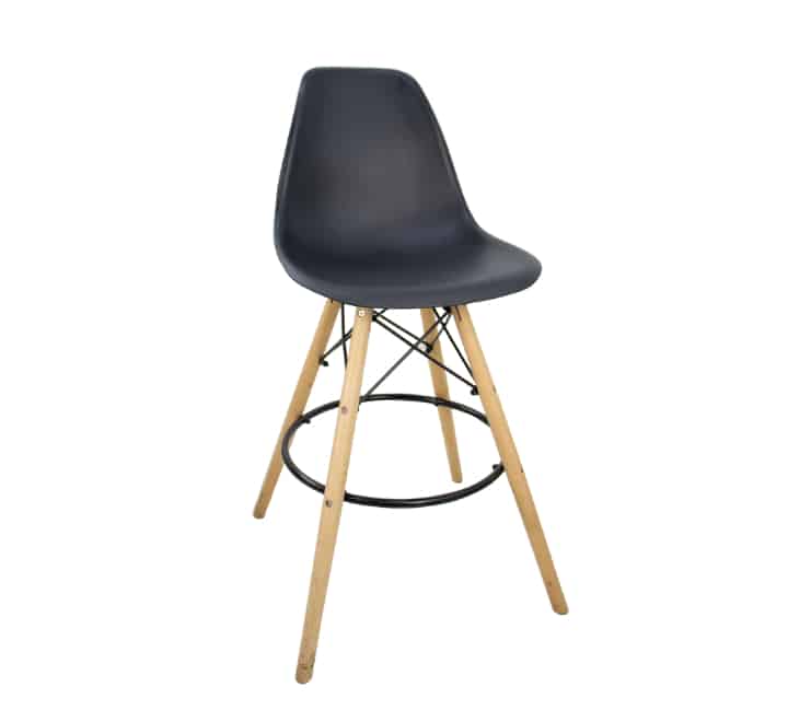 Replica Eames Bar Chair Black