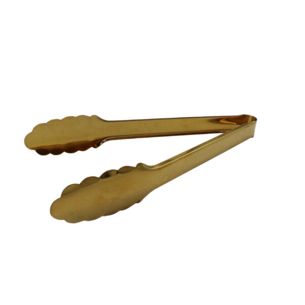 Salad Metal Tong - gold