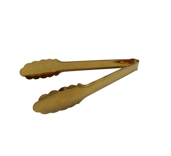 Salad Metal Tong - gold