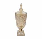 Glass Beverage Dispenser Gold