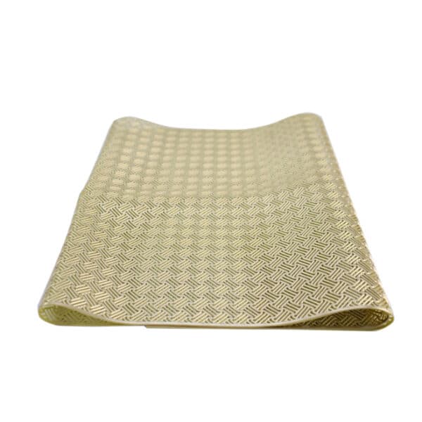 Plastic Table Runner Gold