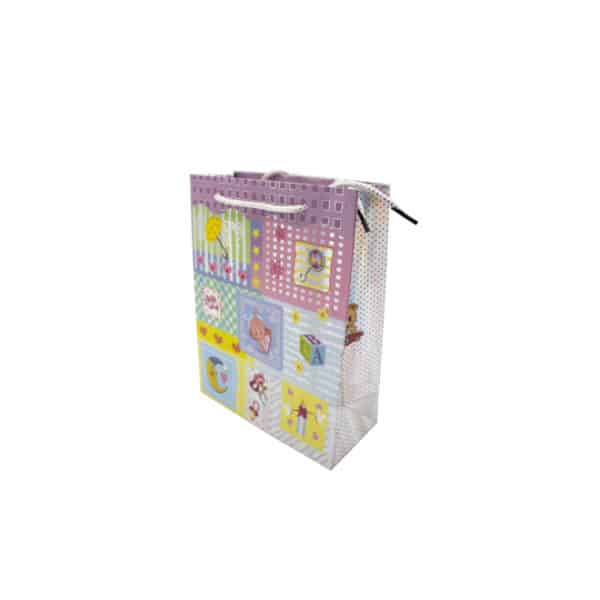 Small Baby Gift Bag Multicolor