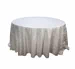 Round Table Cloth Flower Pattern