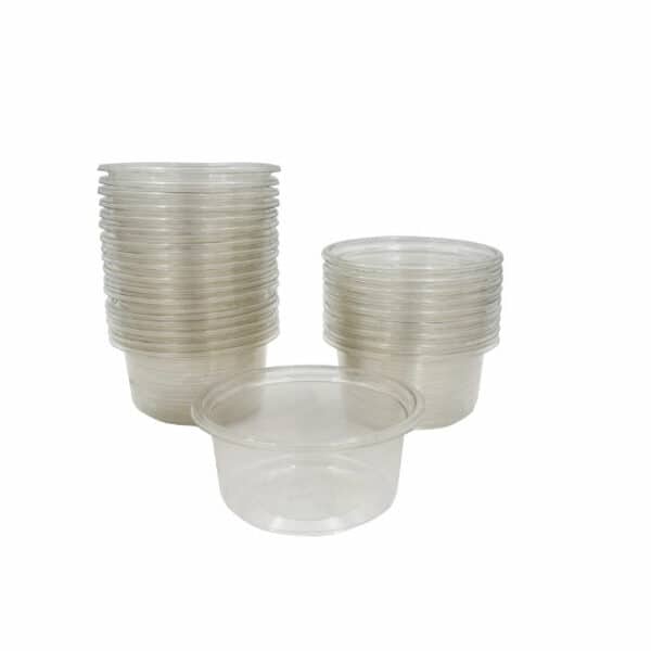 Clear Dessert Cups 150ml 50s