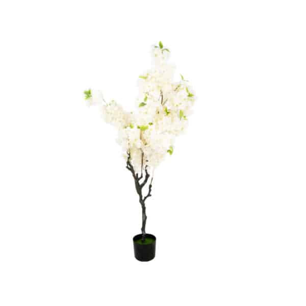 Artificial Cherry Blossom Tree Cream 1.3m