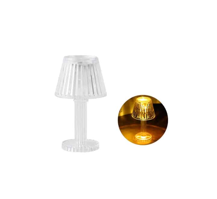Plastic LED Crystal Lamp