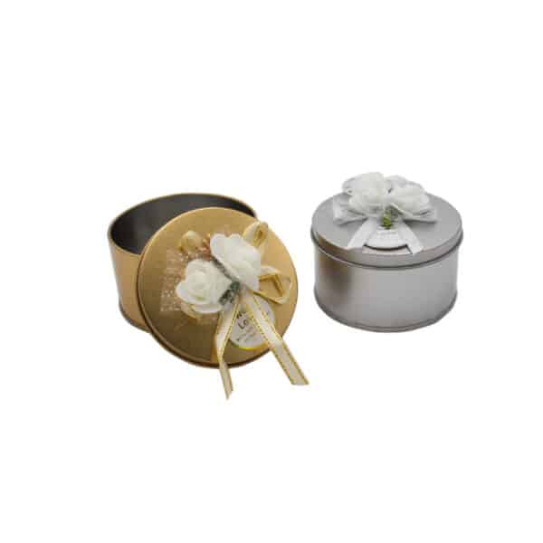 Round Favor Box with Bow