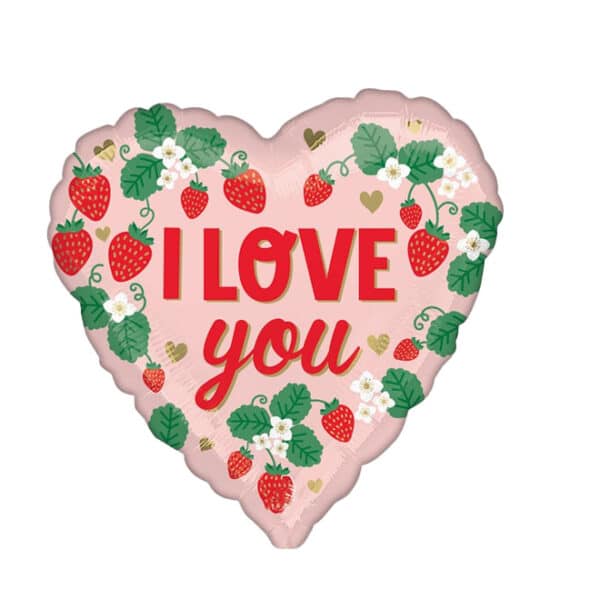 I love U Berry Much Balloon 17"