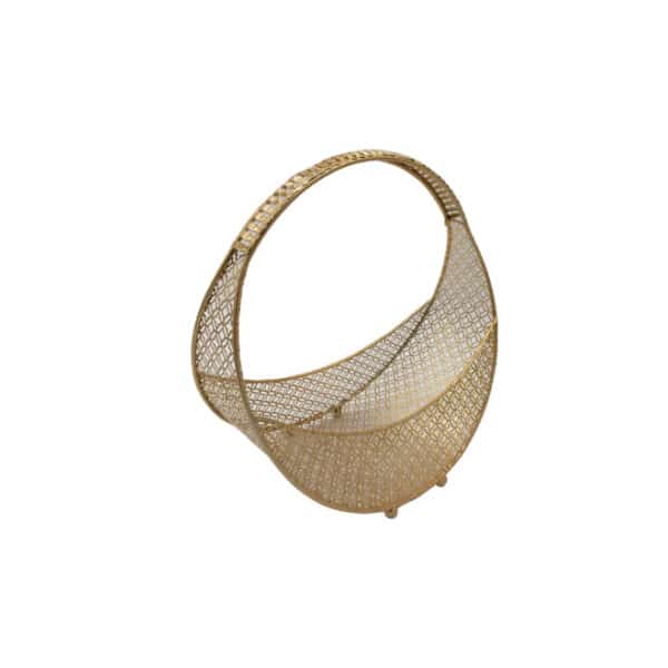 Gold Decor Basket