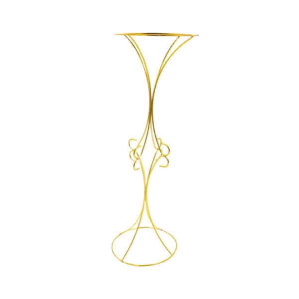 Flower Stand Gold 70cm