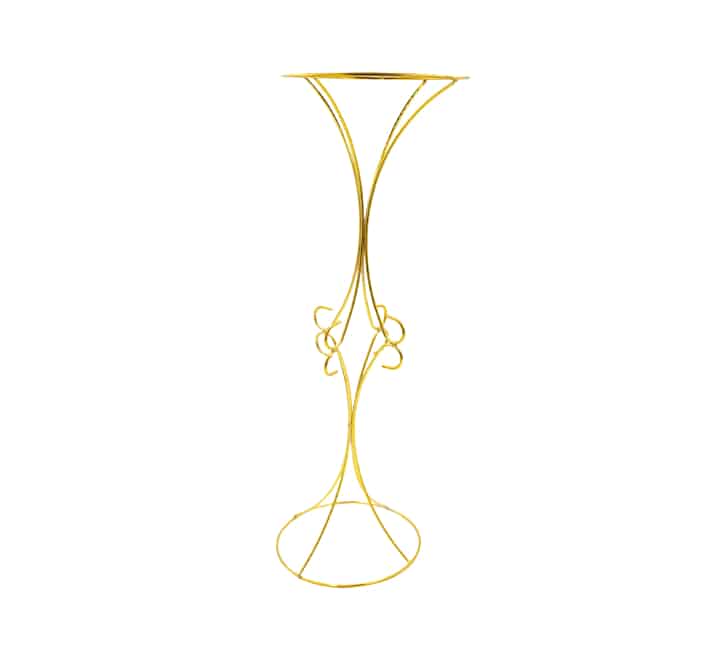 Flower Stand Gold 70cm
