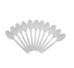 Clear Plastic Teaspoon 25s