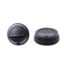Black Plastic Cup Lid 50s
