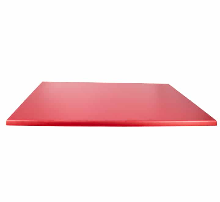 Cafe Table Top 120cm Red Fire