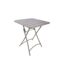 Steel Fold Slats Table 60cm