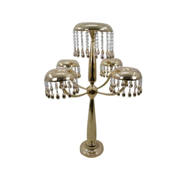 Gold Candle Stand